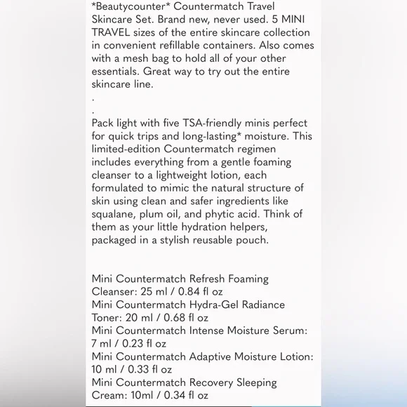 Beautycounter Countermatch Cleanser and Exfoliant Set - Picture 3 of 3